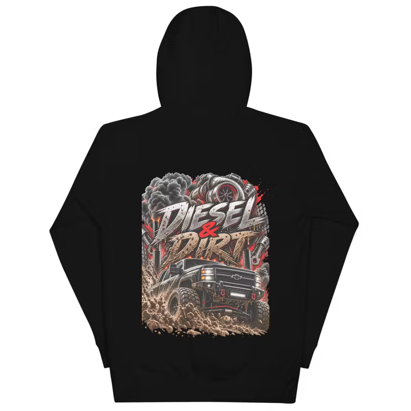 Garagegåvan – Diesel & Dirt Hoodie