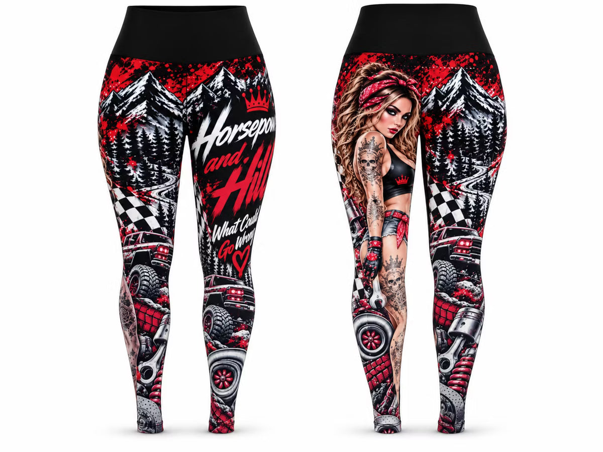 Horsepower & Hills – Garage Leggings