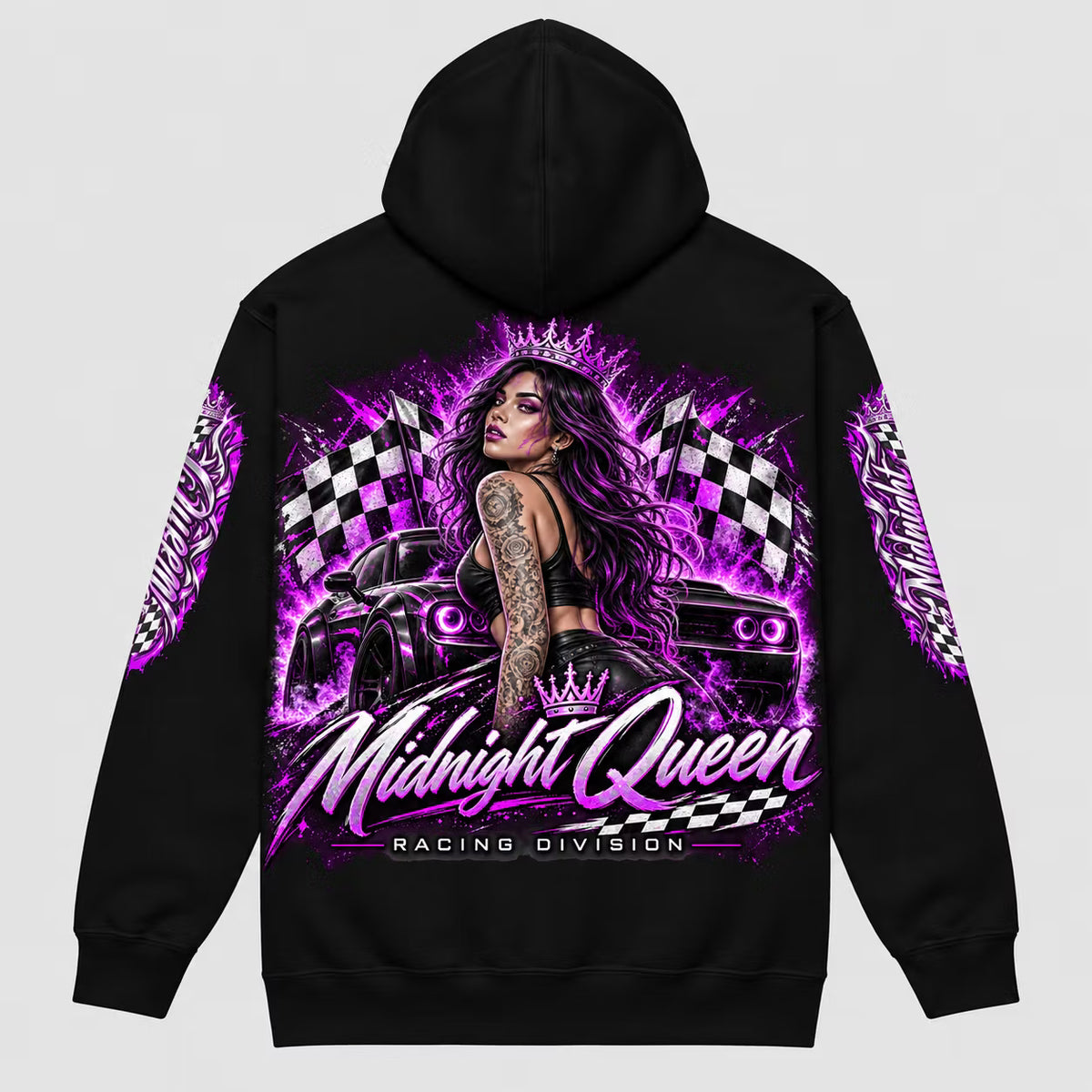 Midnight Queen Zip Hoodie – After Hours Edition