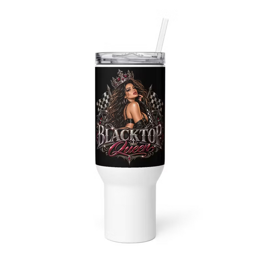 Termosmugg med handtag – Blacktop Queen