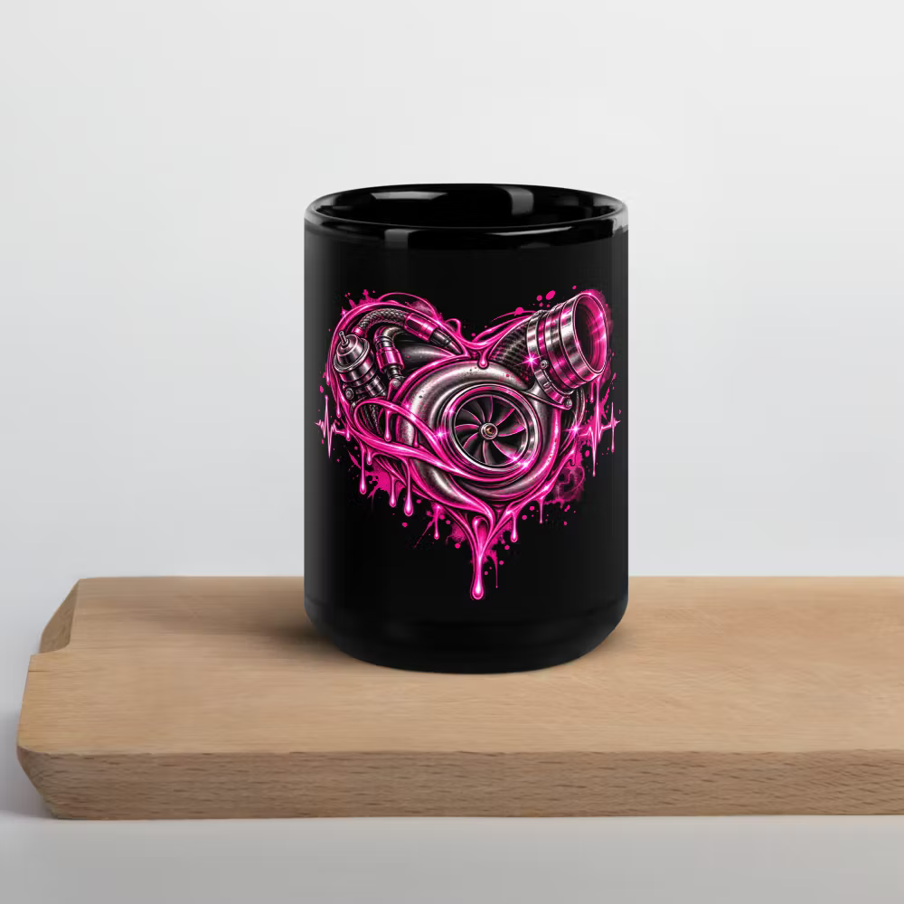 Garagegåvan – Turbo Heart Mugg