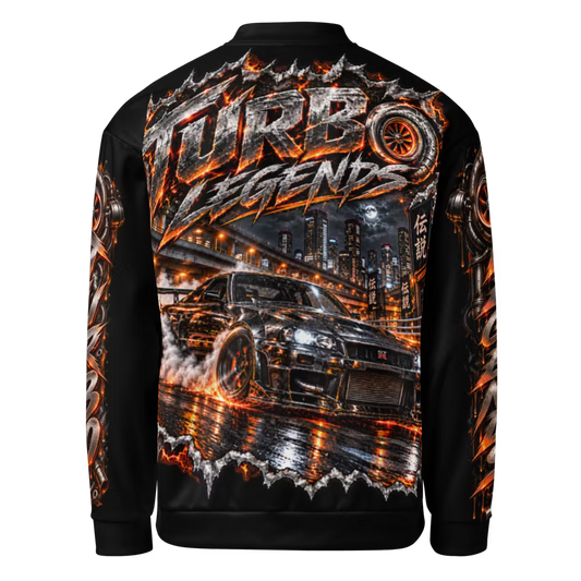 Turbo Legends Bomber Jacket – Street Racing Edition