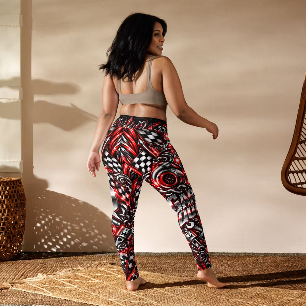 Garage Queen Red Edition – Premium Leggings