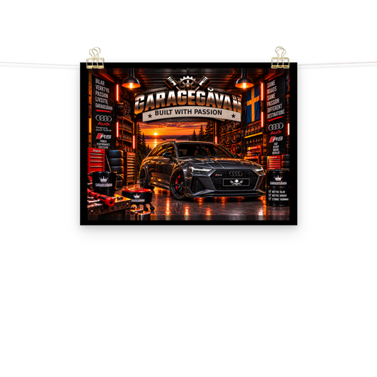 Quattro Beast – Bilposter | Garagegåvan