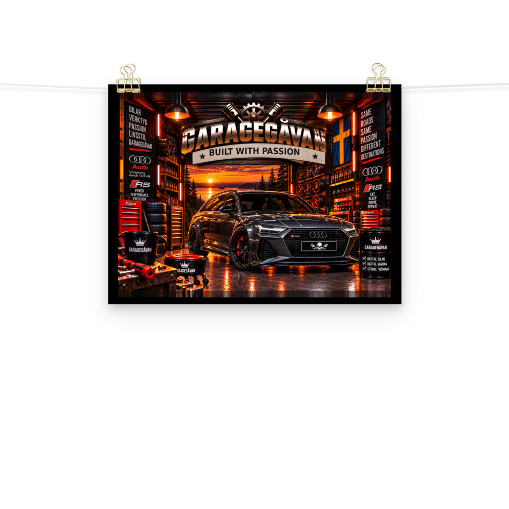 Quattro Beast – Bilposter | Garagegåvan