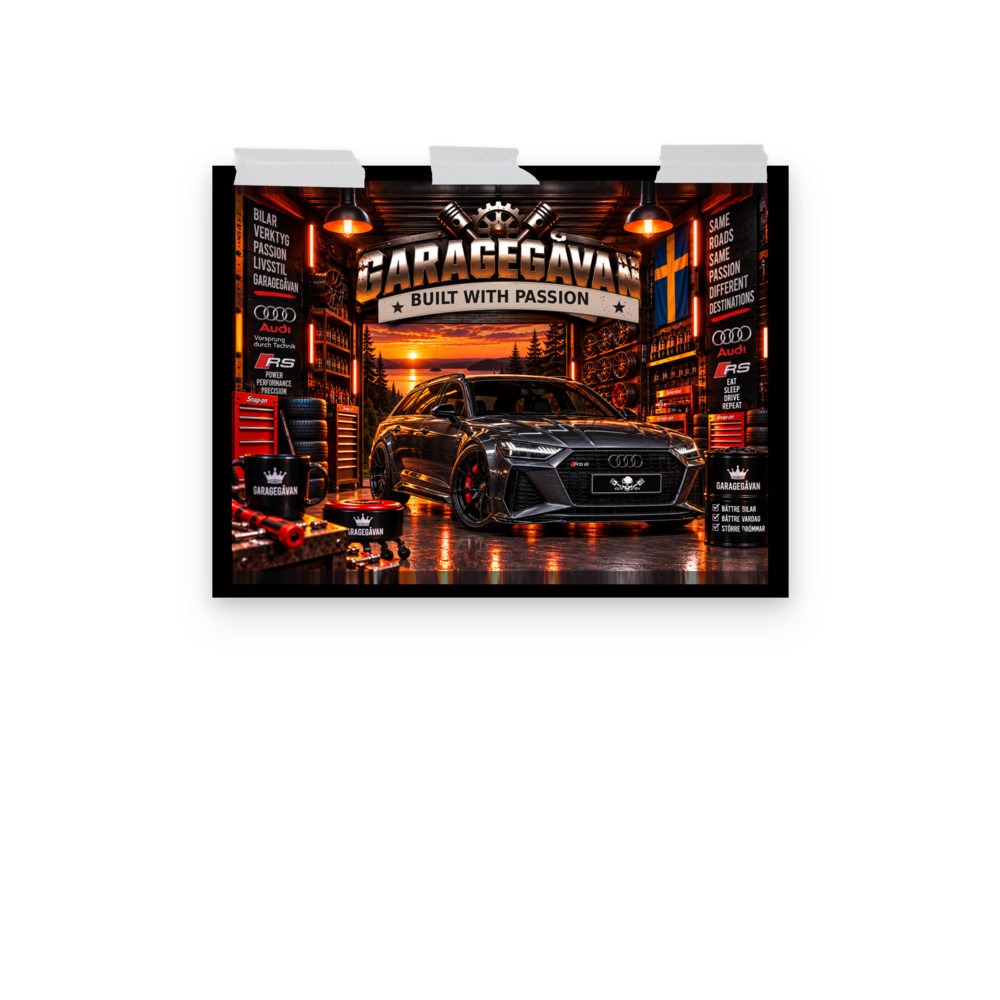 Quattro Beast – Bilposter | Garagegåvan