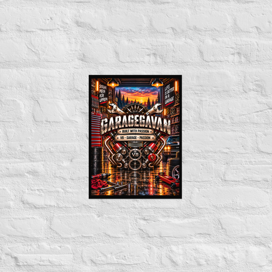 V8 Brotherhood – Garageposter | Garagegåvan