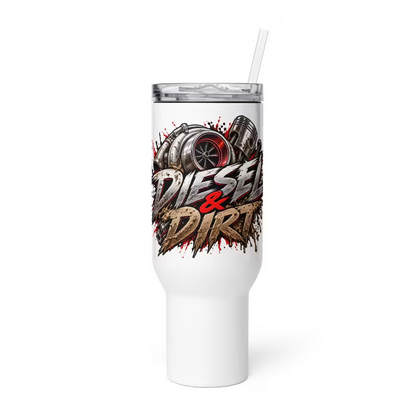 Garagegåvan – Diesel & Dirt Travelmugg