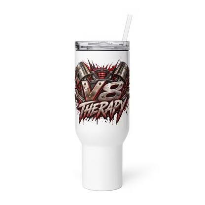 Garagegåvan – V8 Therapy Travelmugg