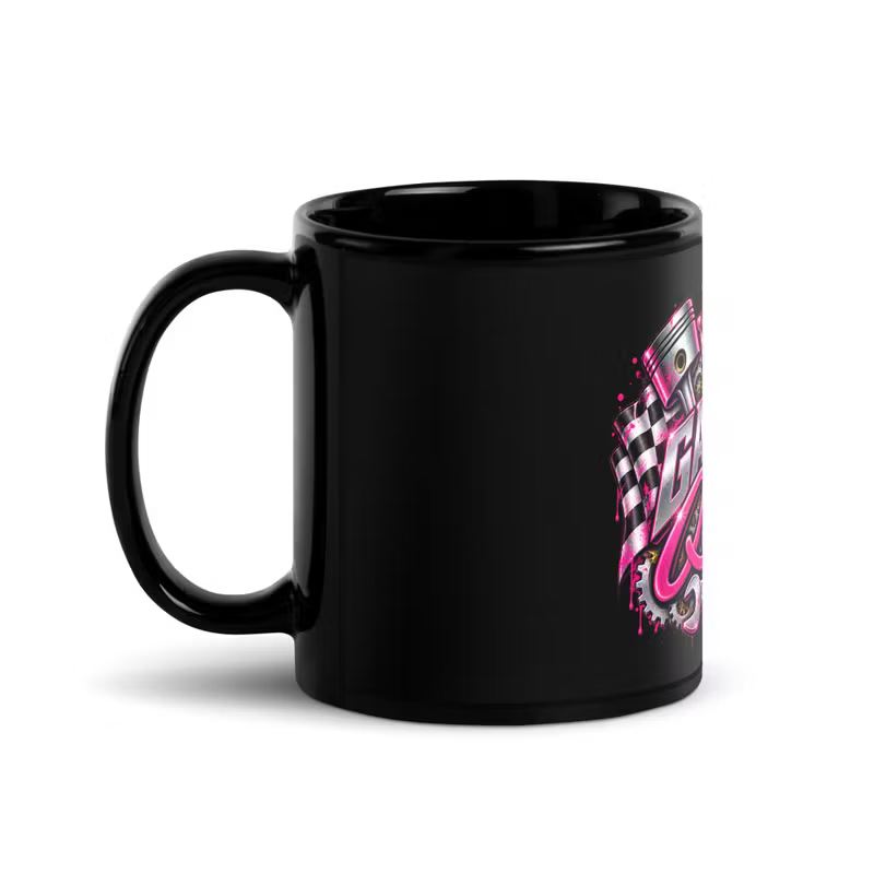 Garagegåvan – Garage Queen Pin-Up Mugg