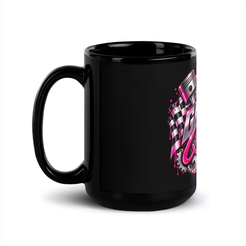 Garagegåvan – Garage Queen Pin-Up Mugg