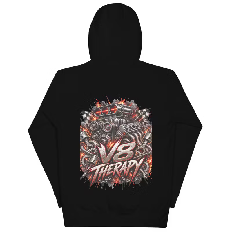 Garagegåvan – V8 Therapy Hoodie