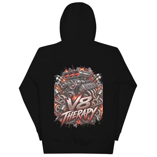 Garagegåvan – V8 Therapy Hoodie