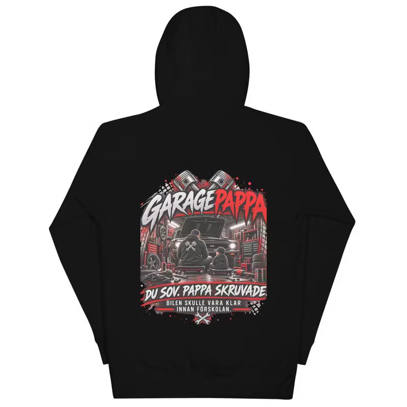 Garagegåvan – Garagepappa Hoodie