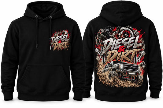 Garagegåvan – Diesel & Dirt Hoodie