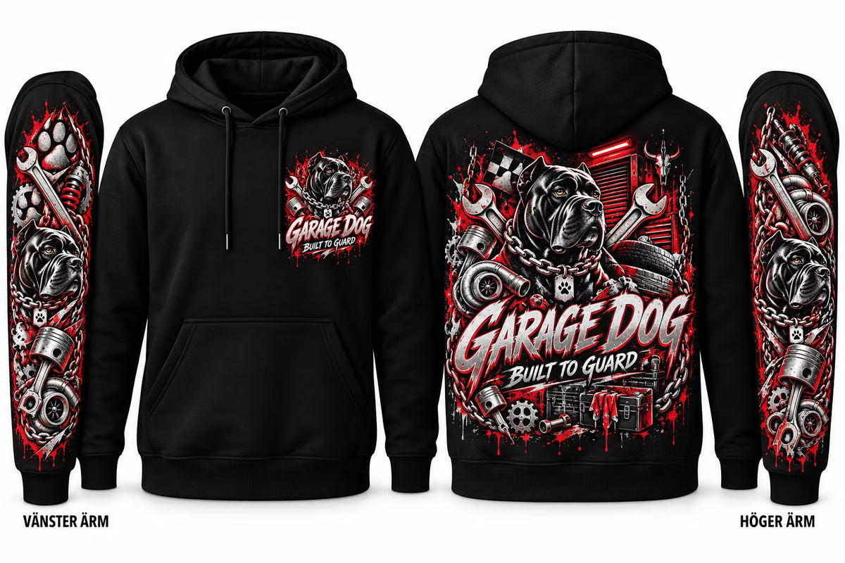 Garagegåvan – Garage Dog Premium Hoodie
