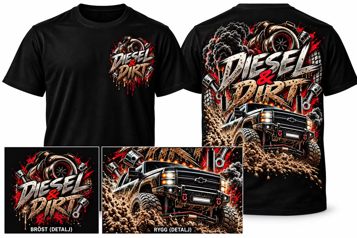 Garagegåvan – Diesel & Dirt T-Shirt