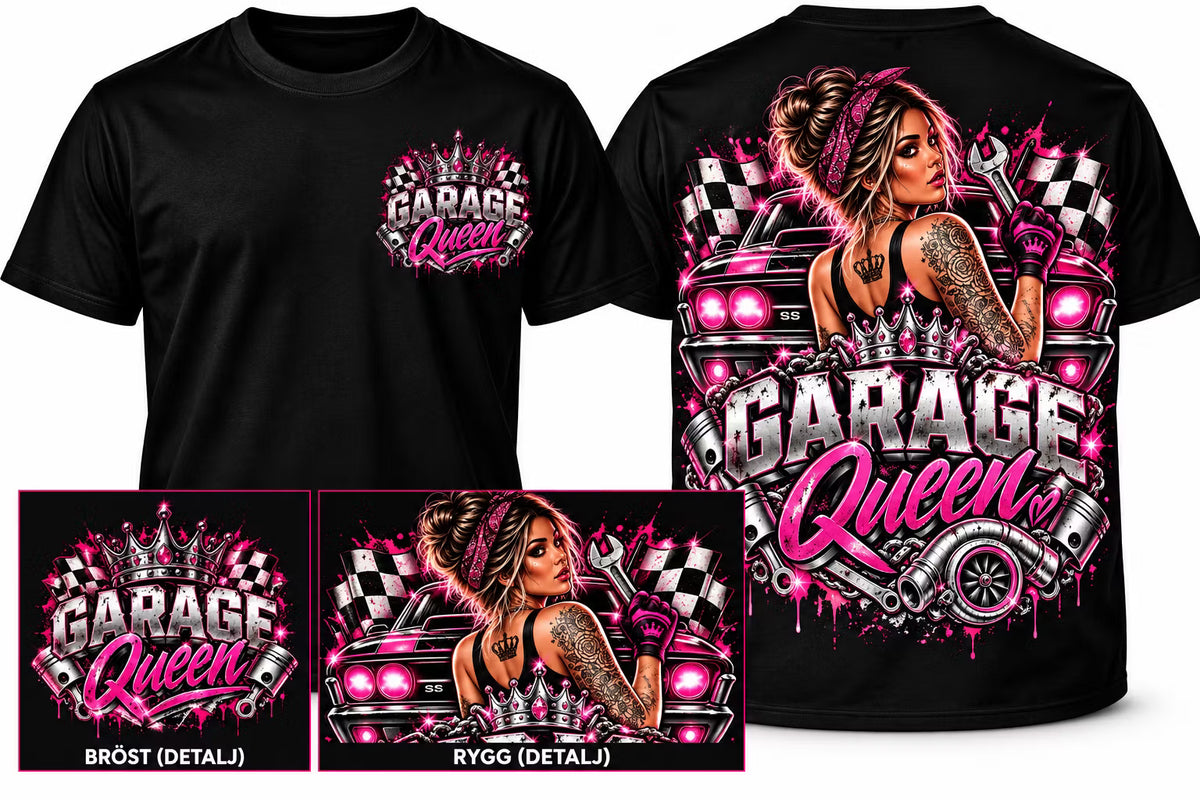Garagegåvan – Garage Queen T-Shirt