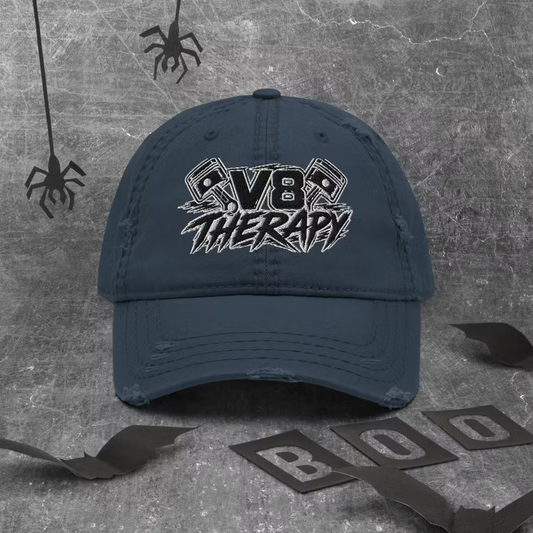 V8 Therapy – Garagekeps - Navy - One size