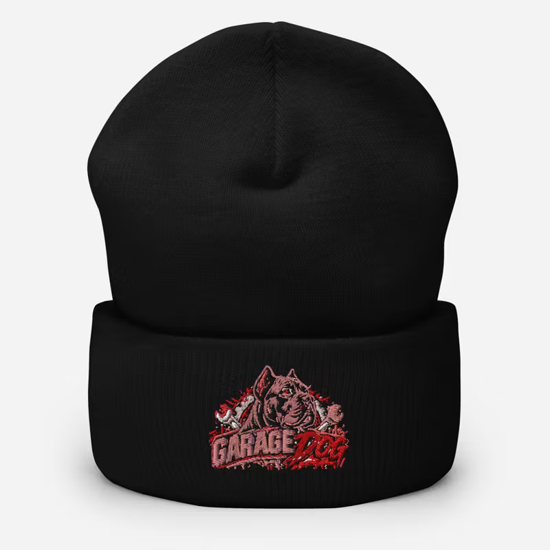 Garage Dog – Broderad Mössa - Black - One size