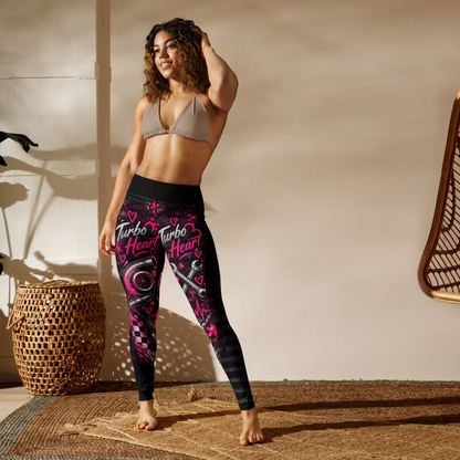 Turbo Heart Leggings