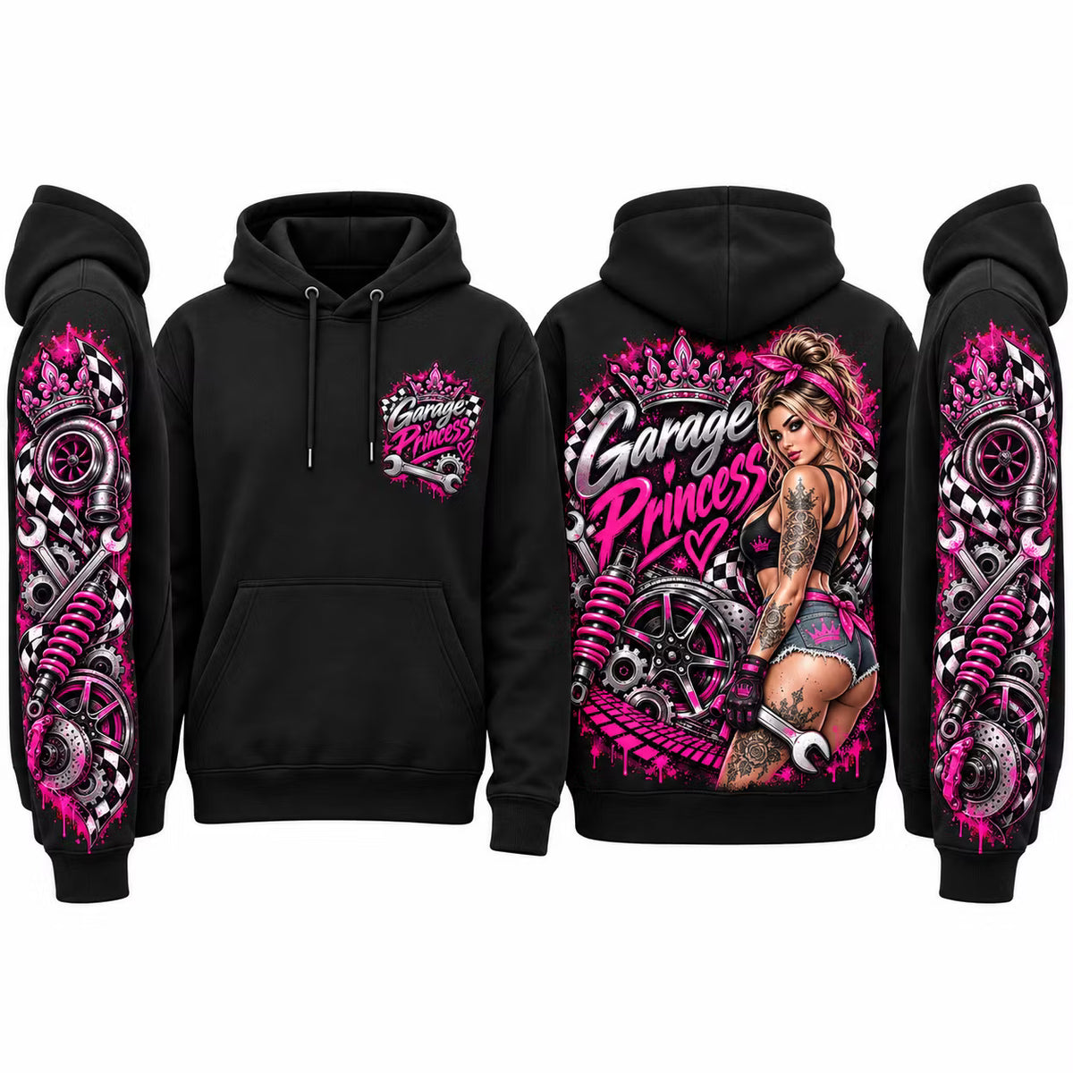 Garage Princess – Premium Hoodie