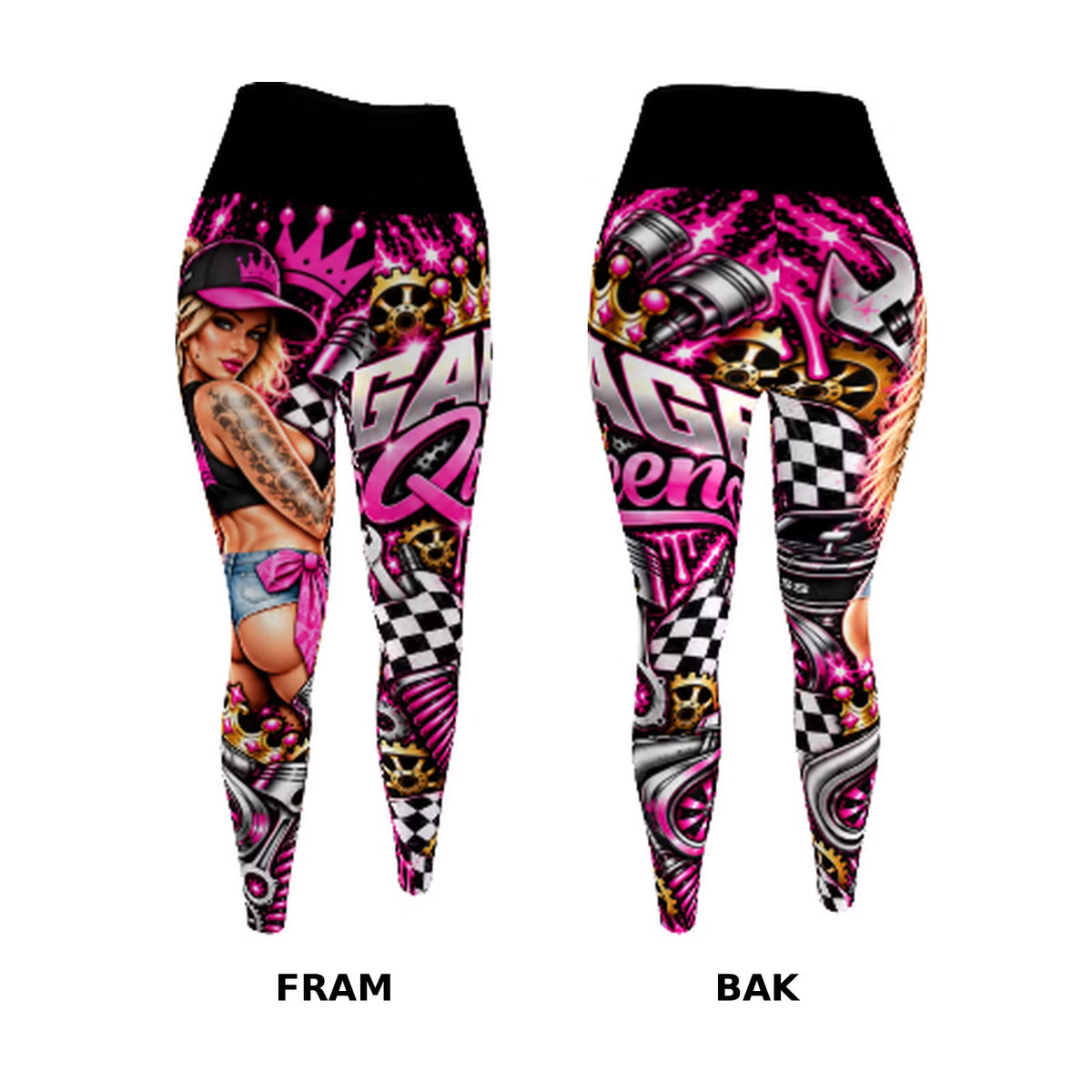 Garage Queen Pin-Up Leggings