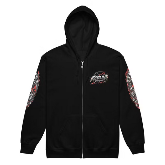 Redline Division Zip Hoodie – Chase the Redline