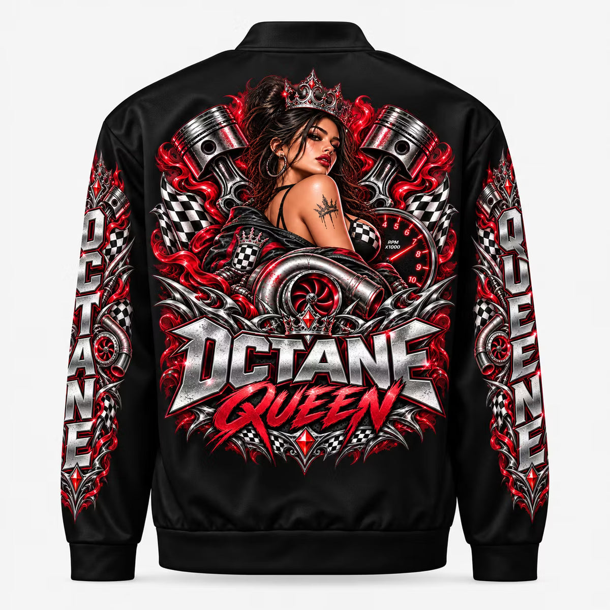 Octane Queen Bomber Jacket – Racing Division