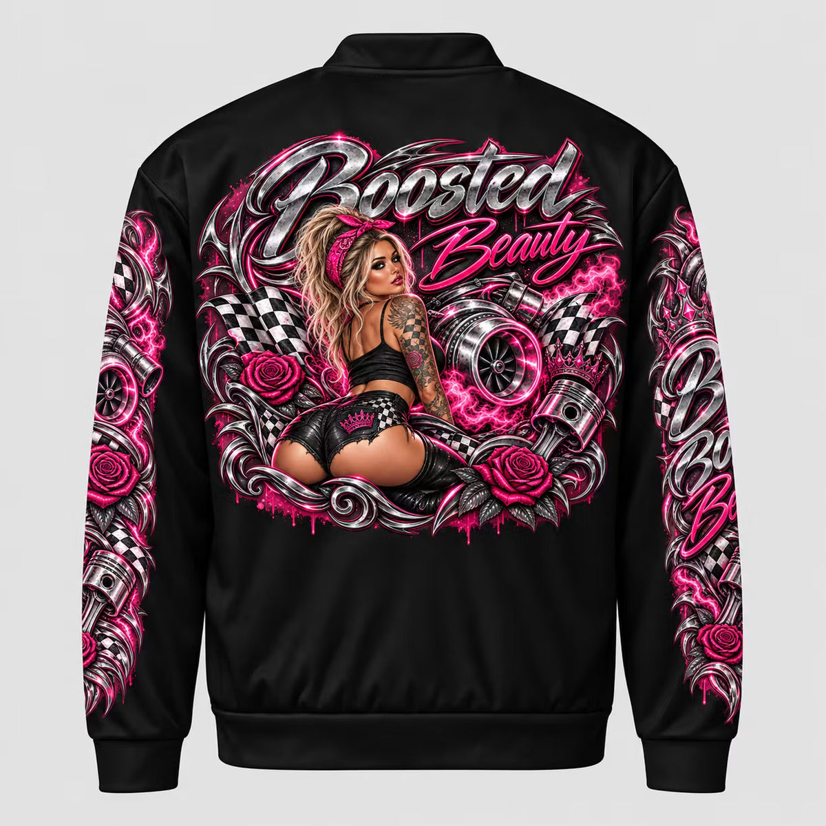 Boosted Beauty Bomber Jacket Racing Edition