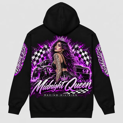 Midnight Queen Zip Hoodie – After Hours Edition