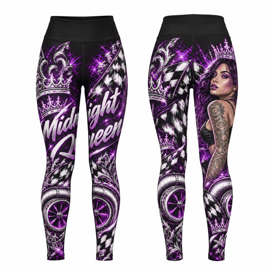 Midnight Queen Leggings – Racing Division