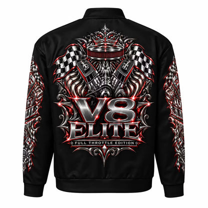 V8 Elite Bomber Jacket – Full Throttle Edition