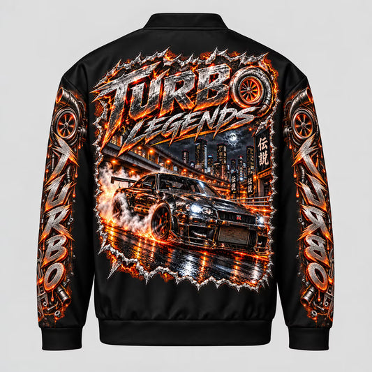 Turbo Legends Bomber Jacket – Street Racing Edition