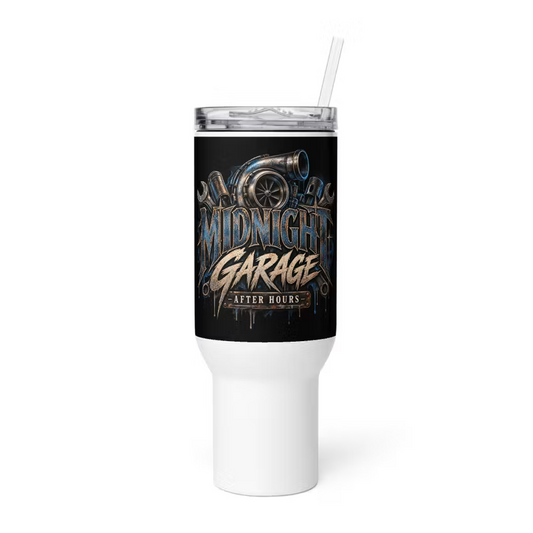 Termosmugg med handtag – Midnight Garage
