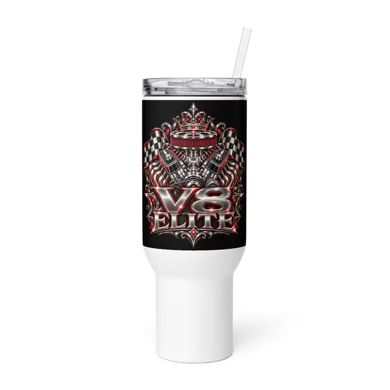 Termosmugg med handtag – V8 Elite