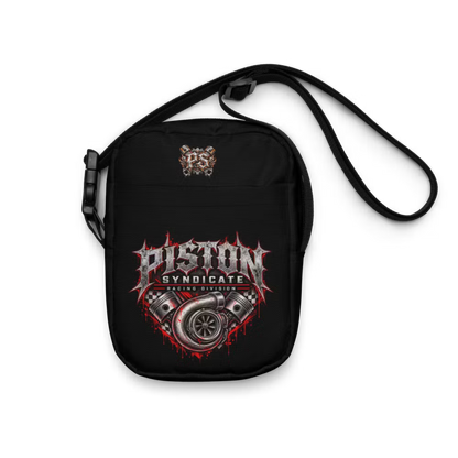 Piston Syndicate – Liten axelväska med rå garageattityd