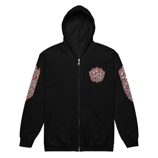 Garage Queen Red Edition – Premium Zip Hoodie