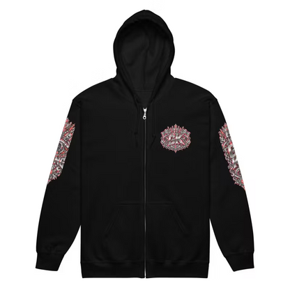 Garage King Red Edition – Premium Zip Hoodie