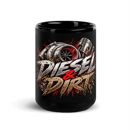 Garagegåvan – Diesel & Dirt Mugg