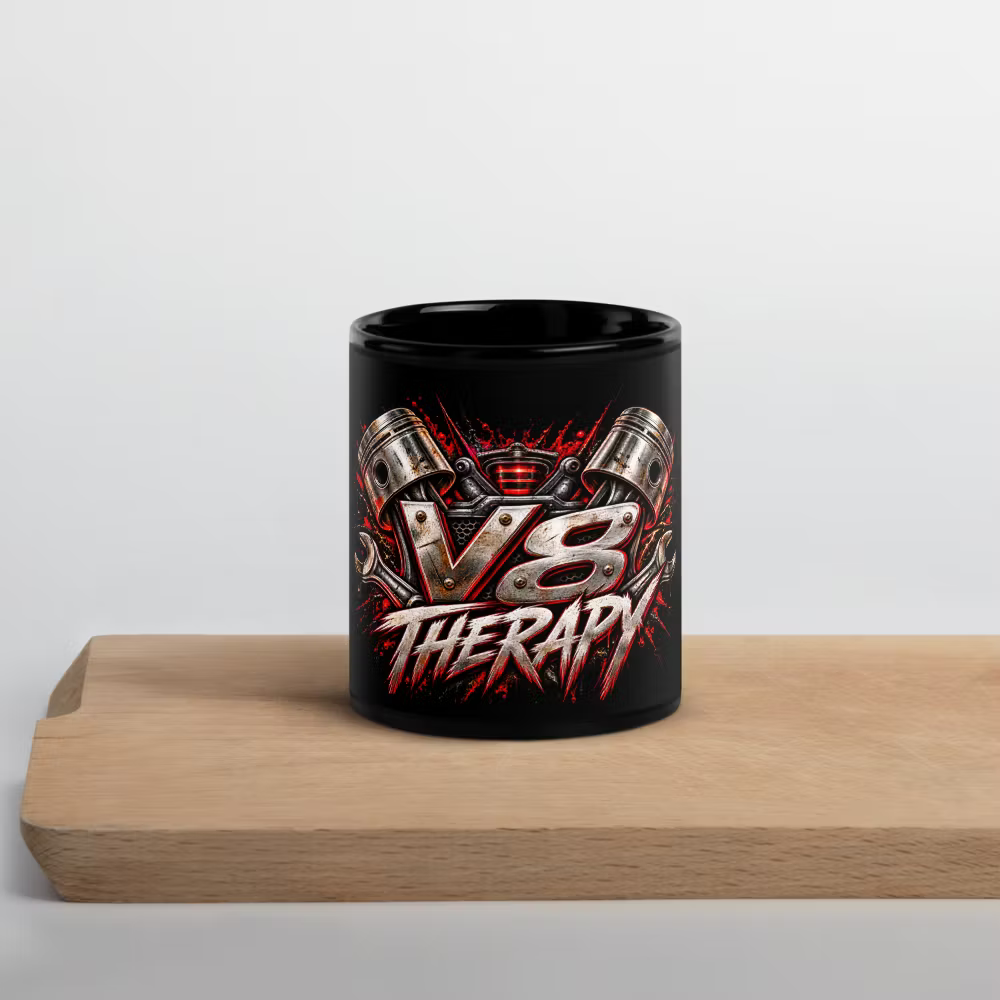 Garagegåvan – V8 Therapy Mugg