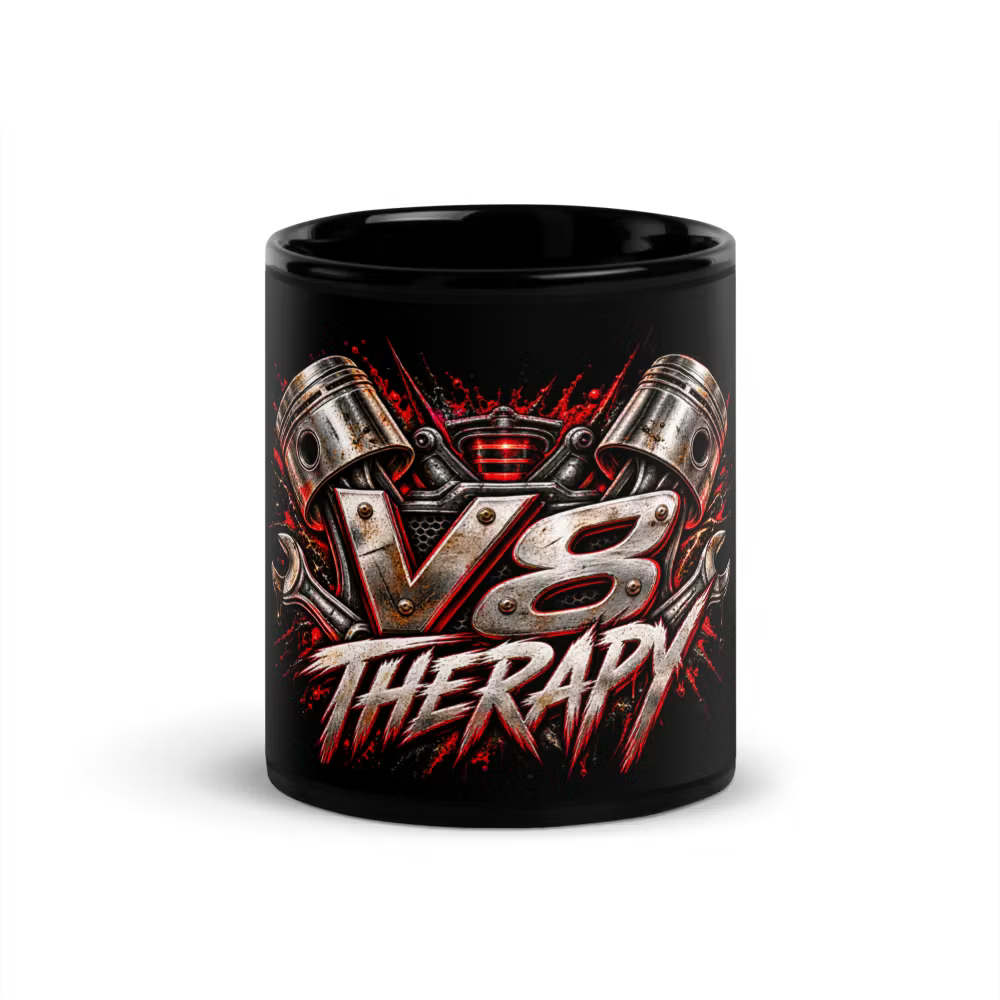 Garagegåvan – V8 Therapy Mugg