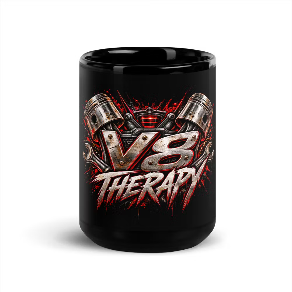 Garagegåvan – V8 Therapy Mugg