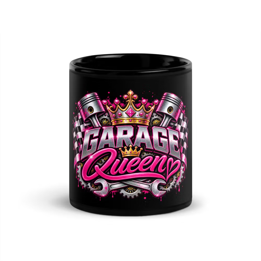Garagegåvan – Garage Queen Pin-Up Mugg
