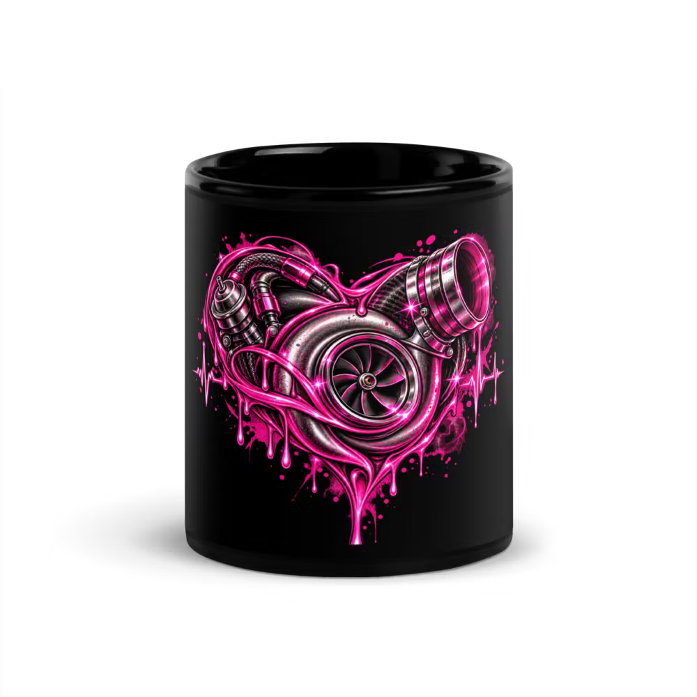 Garagegåvan – Turbo Heart Mugg