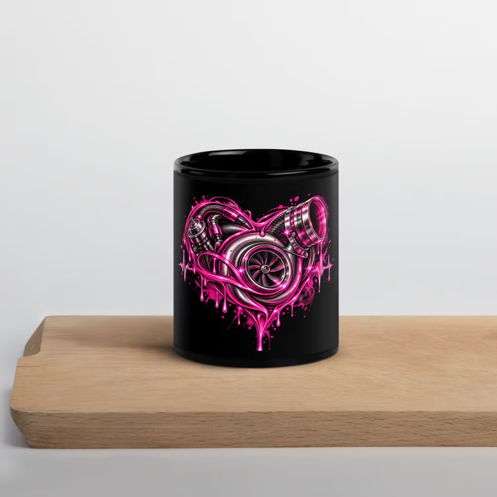 Garagegåvan – Turbo Heart Mugg