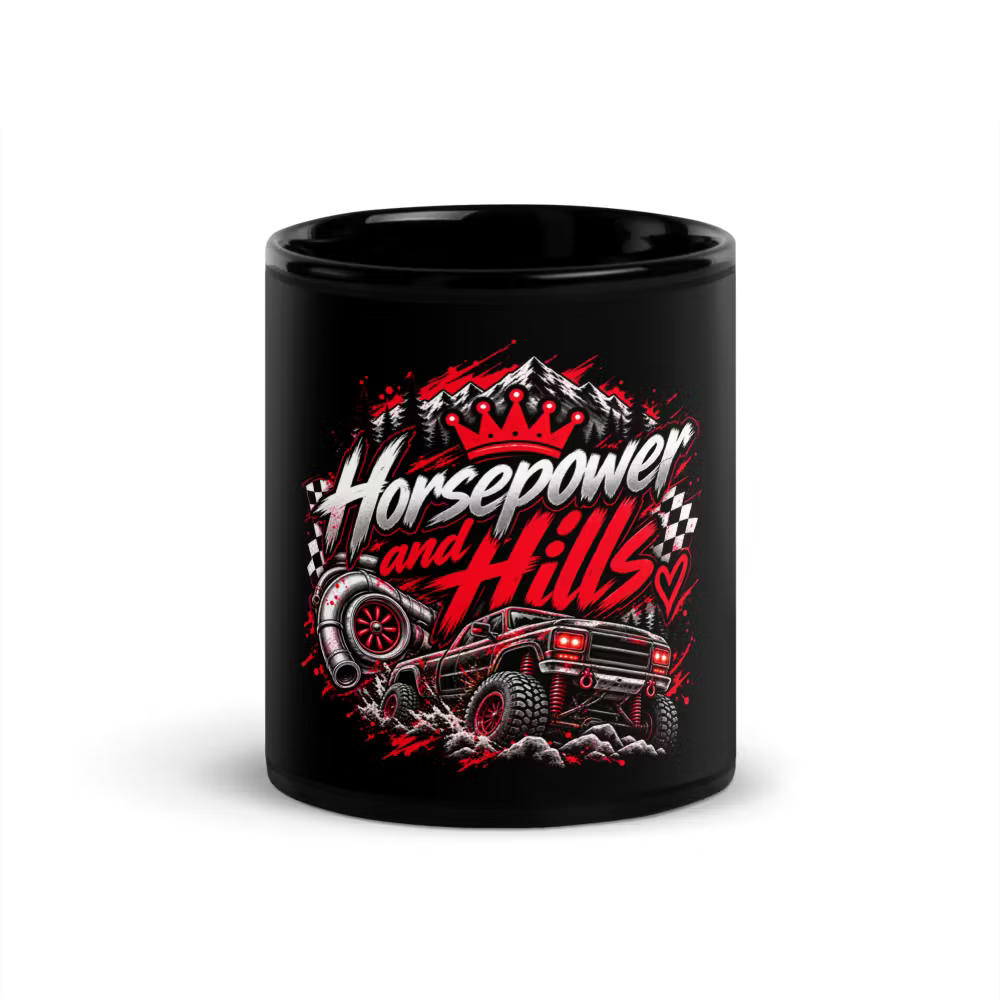 Garagegåvan – Horsepower and Hills Mugg
