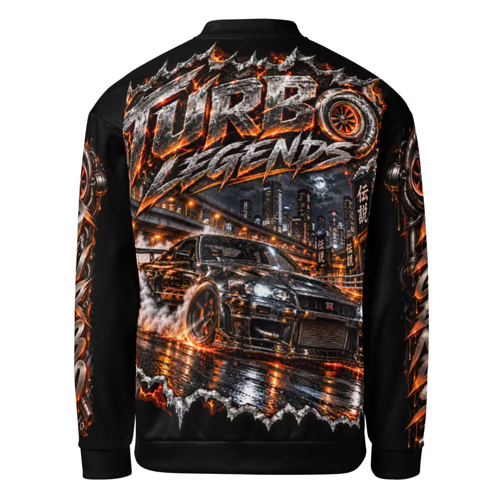 Turbo Legends Bomber Jacket – Street Racing Edition