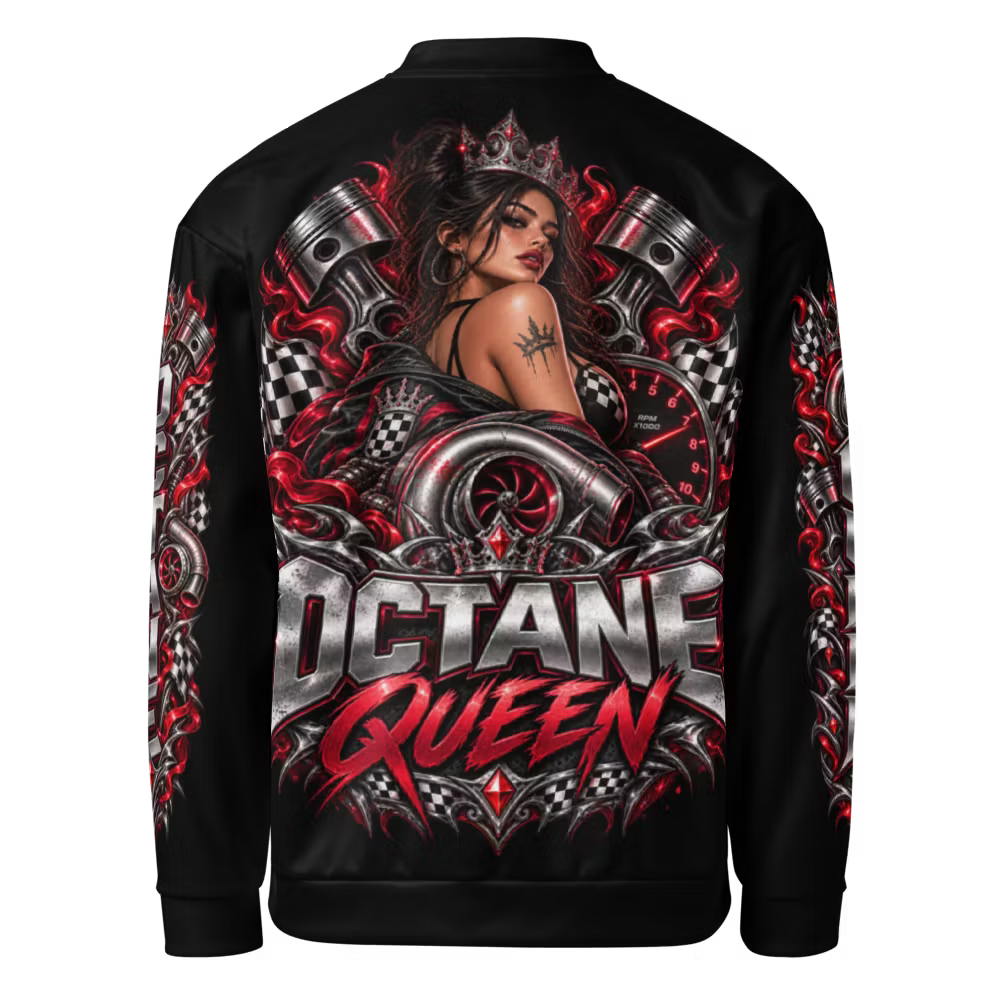 Octane Queen Bomber Jacket – Racing Division