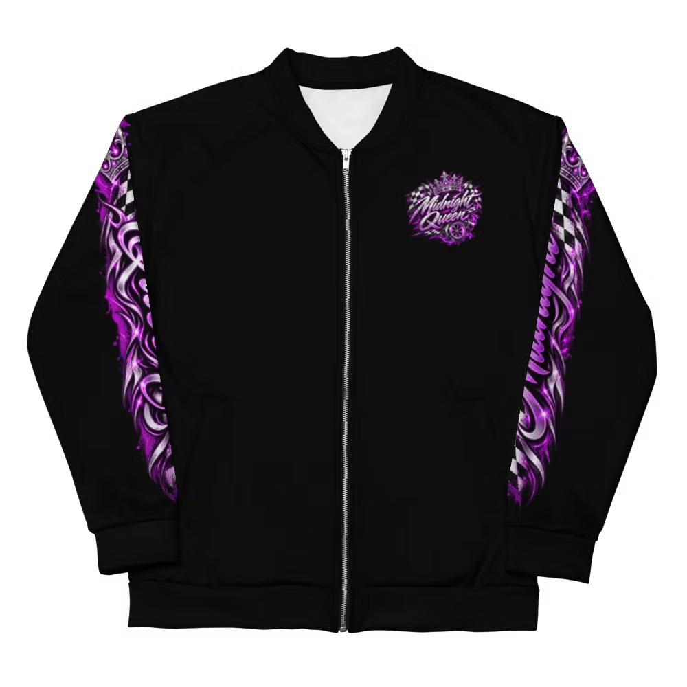 Midnight Queen Bomber Jacket – After Hours Edition